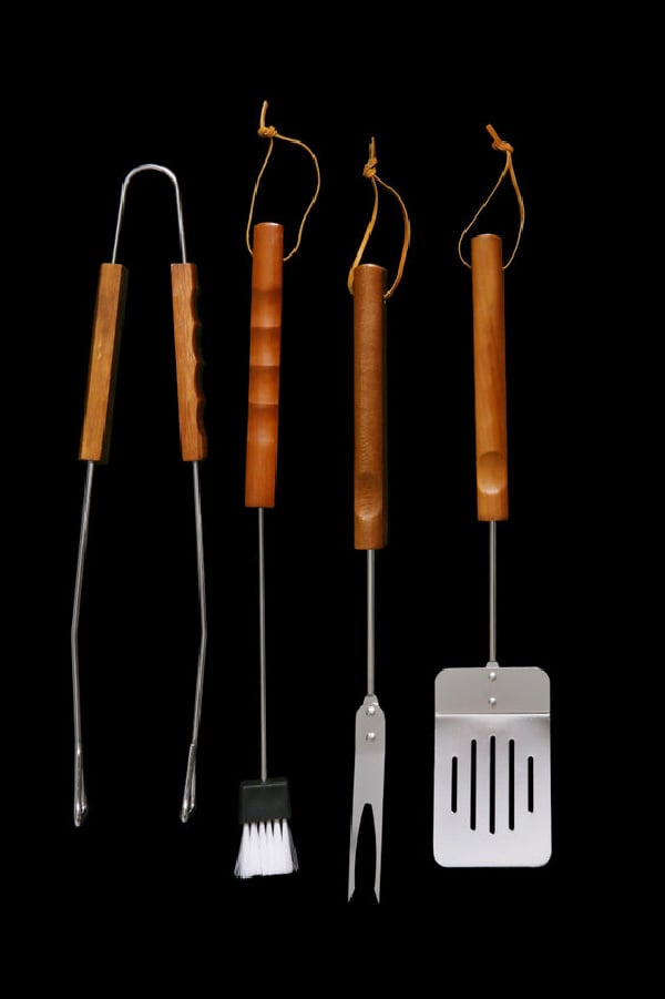 4 piece grilling tools
