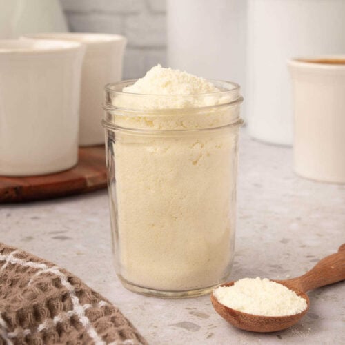 Homemade Powdered Coffee Creamer - One Crazy Mom