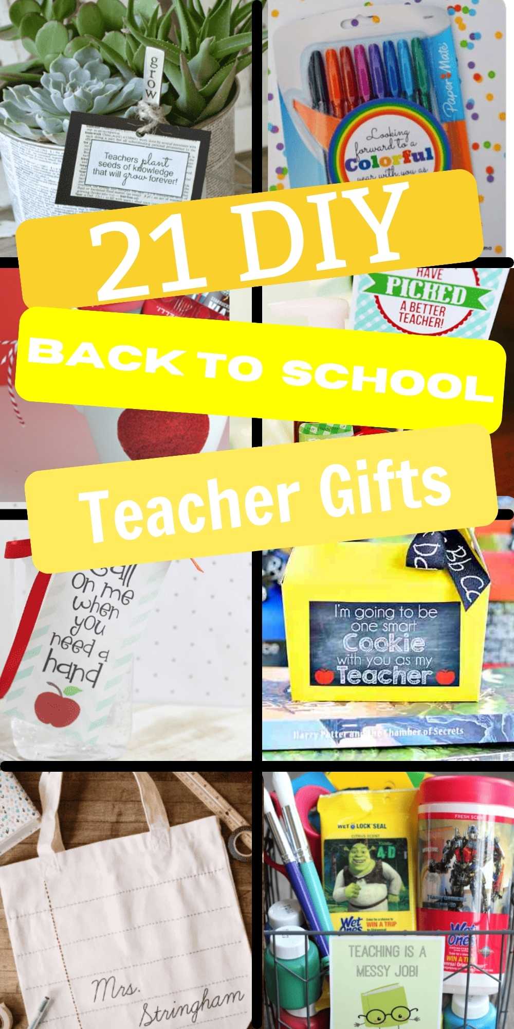 DIY Back to School Teacher Gifts - 21 Homemade Teacher Gifts