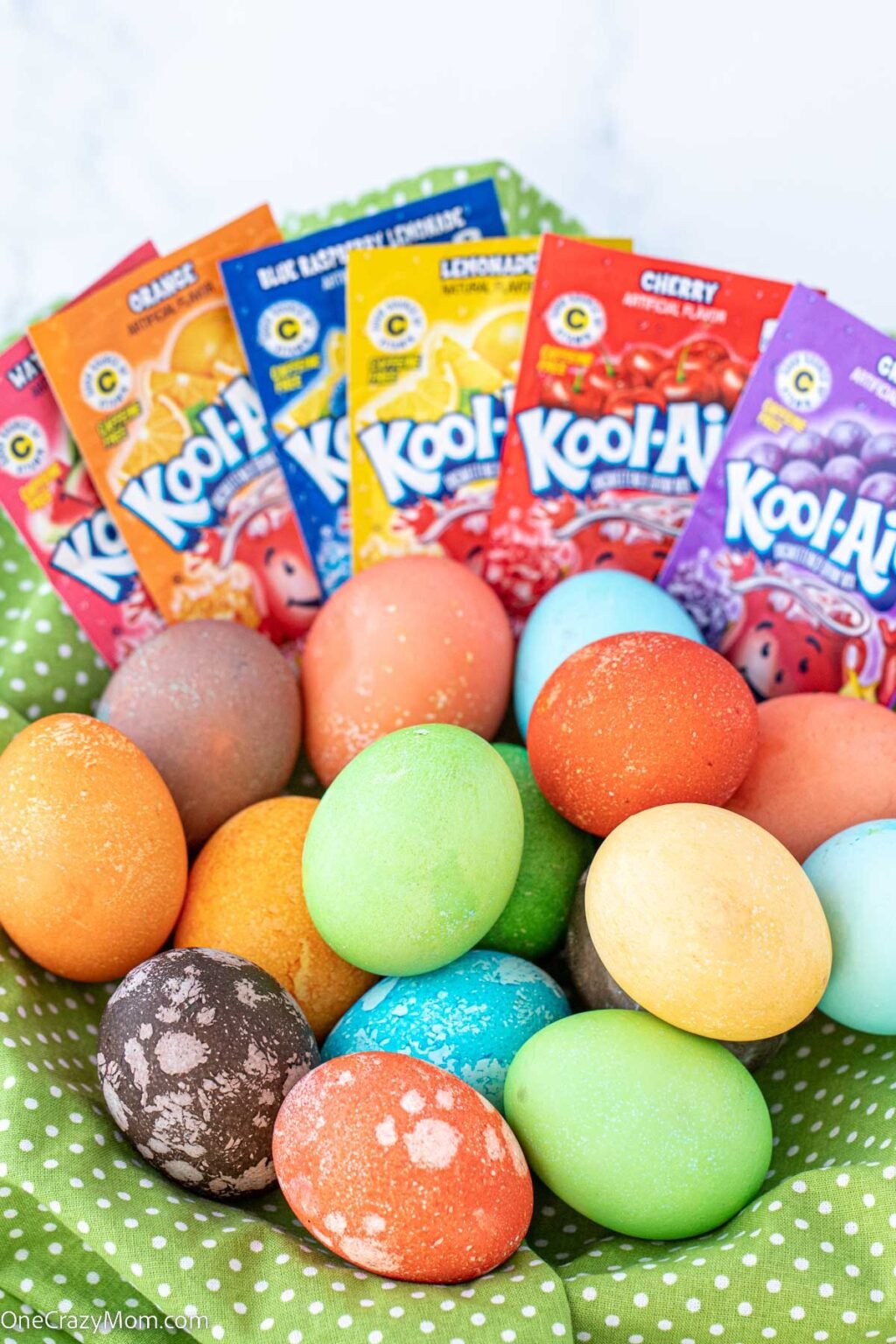 How to Dye Easter Eggs with Kool Aid Dying eggs with Koolaid
