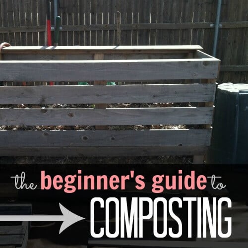 Here is your beginners guide on how to make compost at home. Composting at home isn't as hard as you might think. Learn how to make a compost pile.