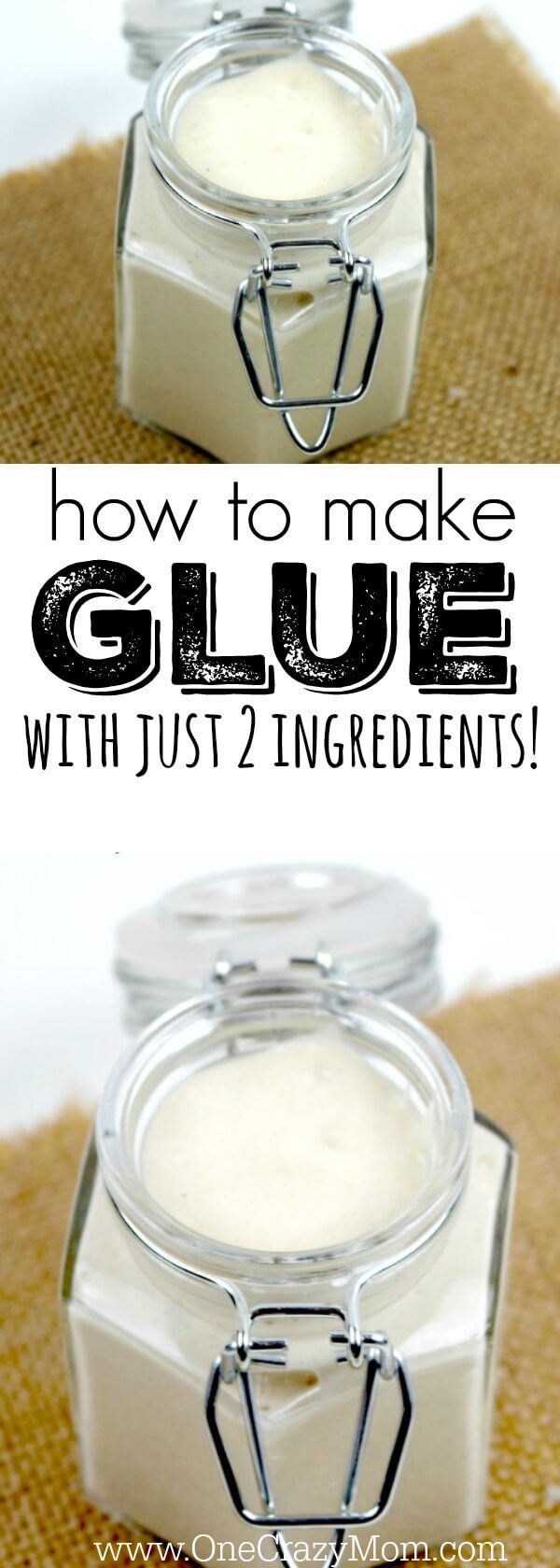 How to Make Glue - Only 12 Ingredients for Homemade Glue!