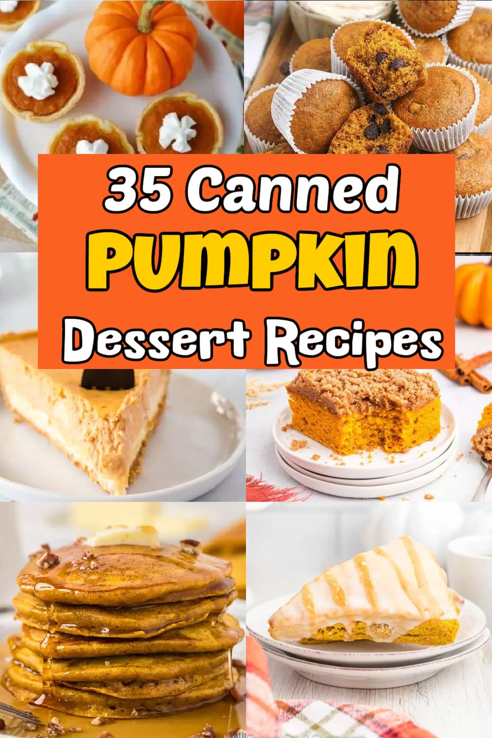 Can Pumpkin Dessert Recipes 35 Desserts with Canned Pumpkin