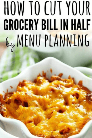 Here are 8 powerful tips for Saving Money on Groceries by Menu Planning. Learn how to save money on groceries by menu planning. Find out how to save money on food! 