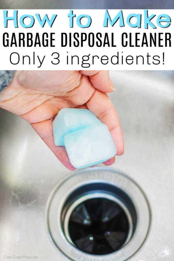 Do you ever walk past your kitchen sink and catch a not so pleasant odor? We have an easy homemade garbage disposal cleaner with just 3 ingredients!