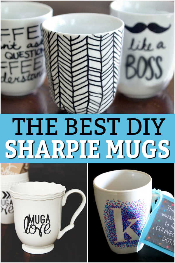 Flower Sharpie Mug Craft Coffee Mug Decorating Ideas Easy Sharpie