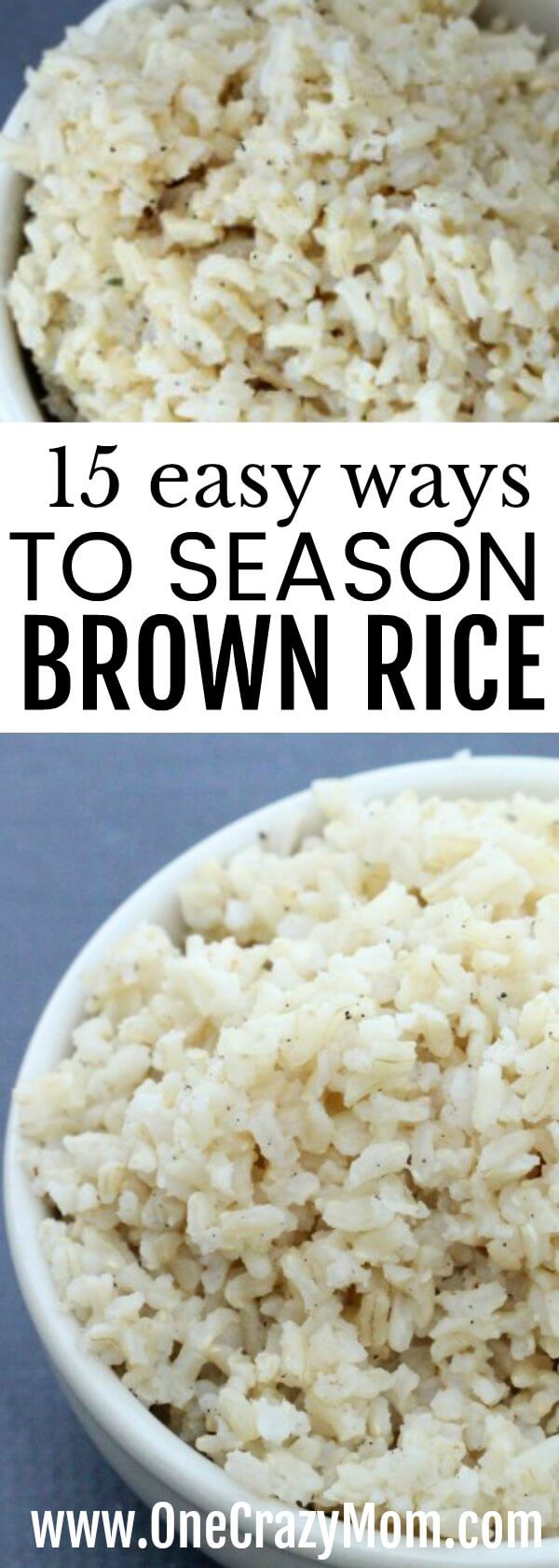 Find out how to season brown rice and turn boring rice into something everyone will love! Try the best seasoned brown rice recipes that you can also freeze. Find out how to season brown rice and turn boring rice into something everyone will love! Try the best seasoned brown rice recipes that you can also freeze.