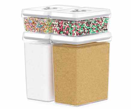 set of pantry containers