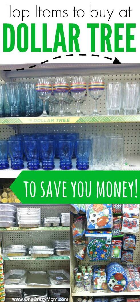 Best Things to Buy at Dollar Tree store - Top Items to save money