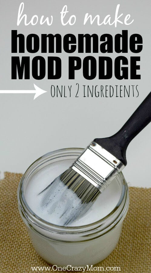 Create Cheap Homemade Modge Podge! : 4 Steps - Instructables