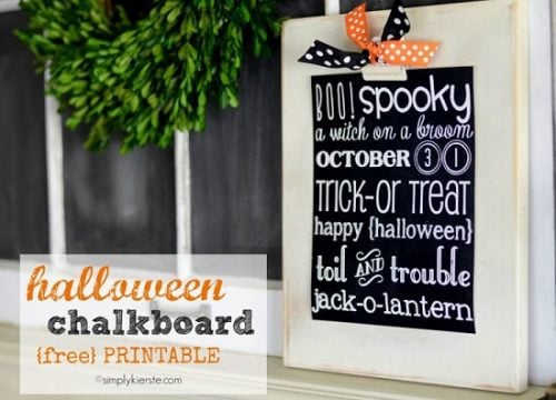 Get ready for Halloween with these spooky and free Halloween printables. 20 printable Halloween decorations that will make any house festive for Halloween! These Halloween printables are sure to impress this Halloween. 