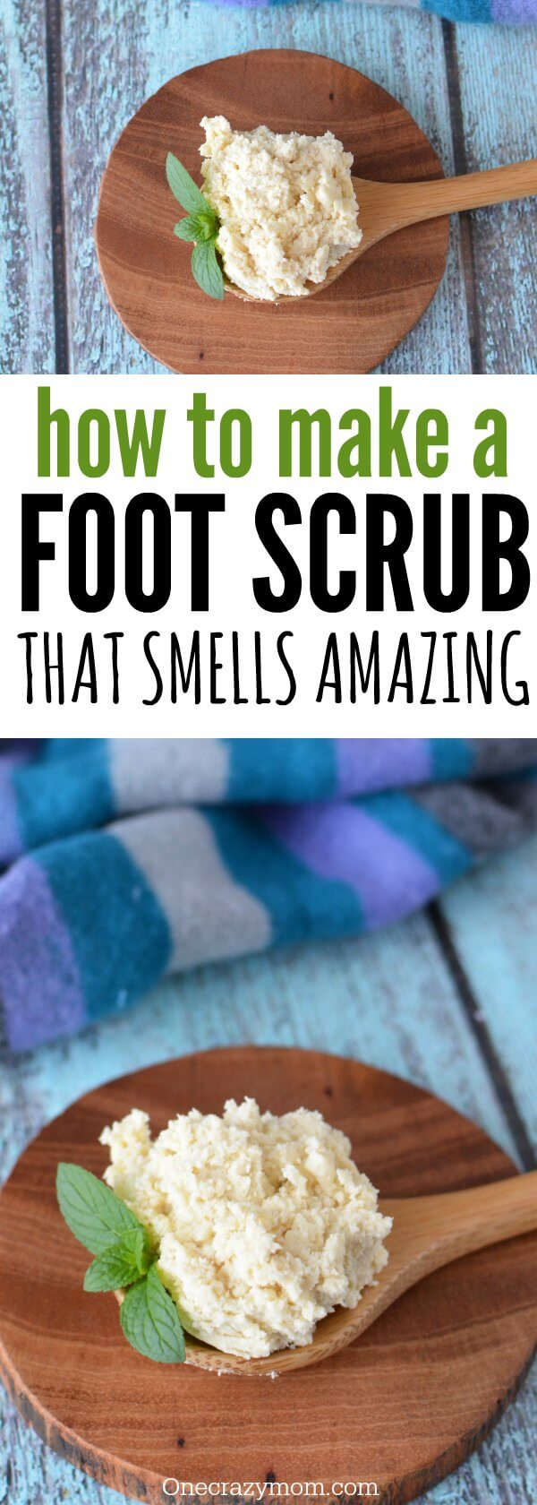 Homemade Foot Scrub - Easy Peppermint Foot Scrub