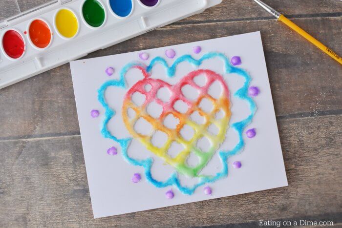 We love Arts and Crafts for Kids and Salt Painting does not disappoint. Salt Art is so pretty and kids will love glue painting. It's inexpensive and so fun! We love Arts and Crafts for Kids and Salt Painting does not disappoint. Salt Art is so pretty and kids will love glue painting. It's inexpensive and so fun!