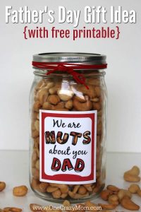 DIY Father's Day Gift Idea - Easy father's day gift idea (free printable)