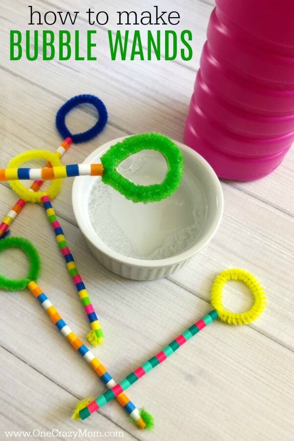 how to make bubble water at home