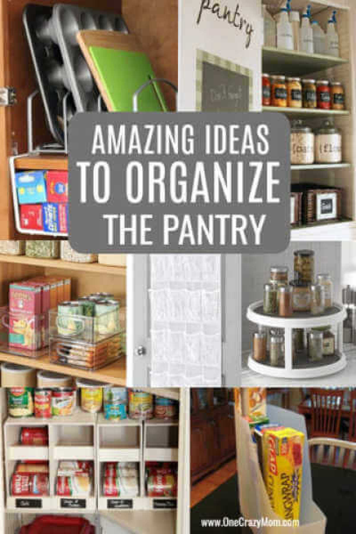 Pantry organization ideas do not have to cost a fortune. Learn How to organize your pantry with these 17 easy pantry organization ideas.