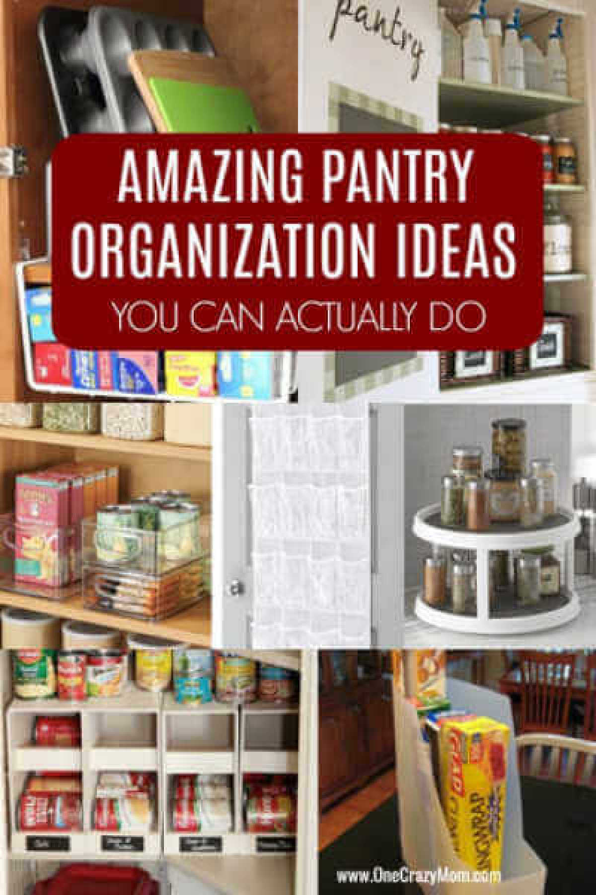 Pantry organization ideas do not have to cost a fortune. Learn How to organize your pantry with these 17 easy pantry organization ideas.