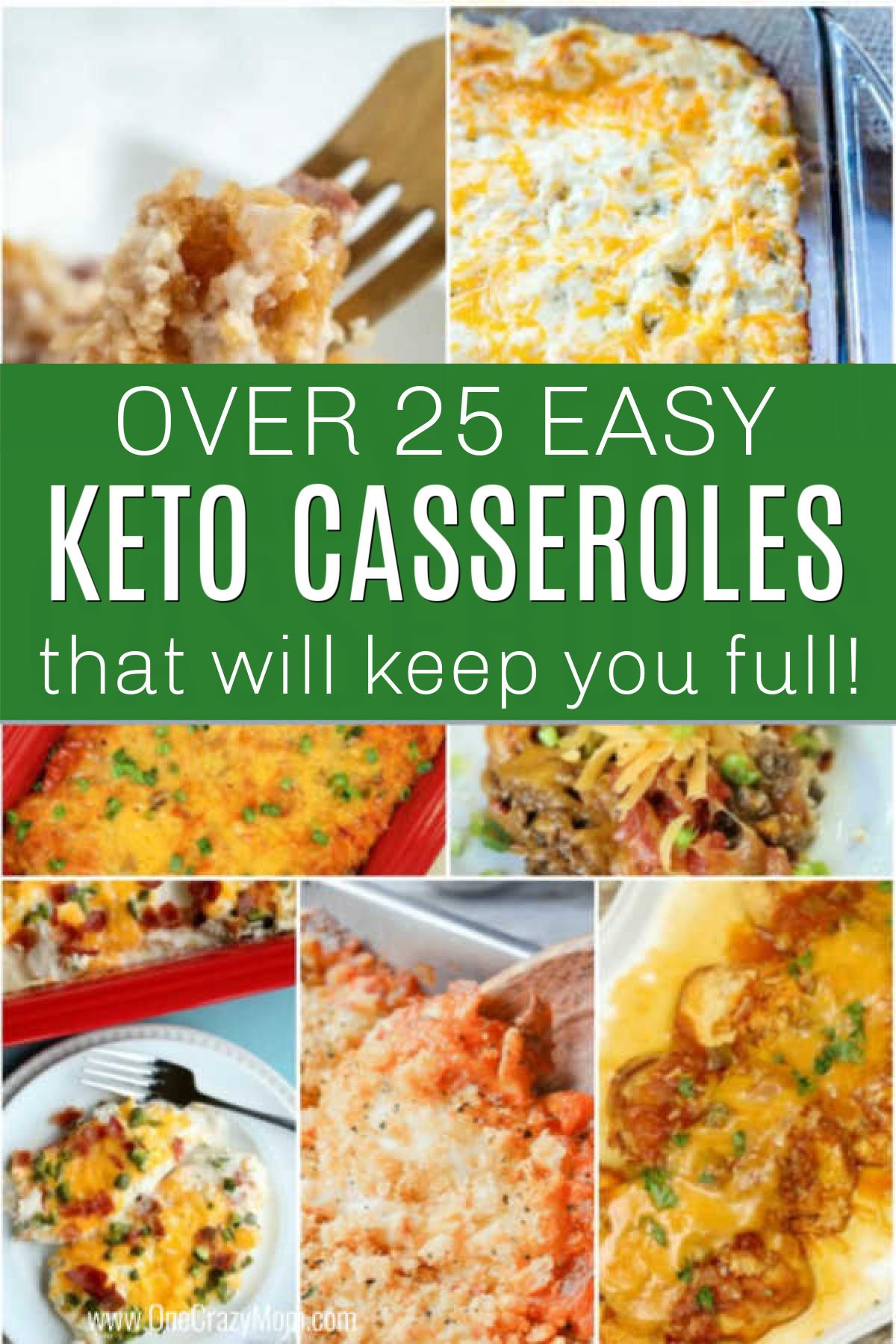 We have over 25 tasty Keto Casseroles that are delicious and easy to make. Try these Low Carb Casseroles that everyone will love and can prepare quickly.