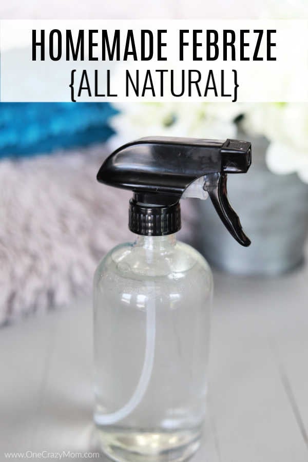 Keep your house smelling fresh with DIY Febreeze you can make at home. No need to spend tons of money at the store when you can make it at home. 