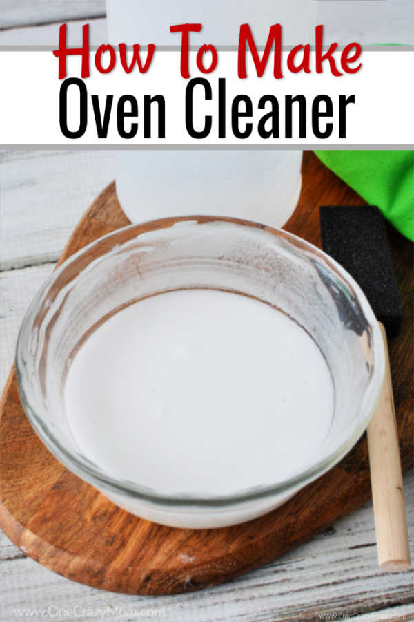 Homemade Oven Cleaner is easy to make and all natural. Learn to clean your oven without all the heavy fumes and make this all natural oven cleaner recipe.