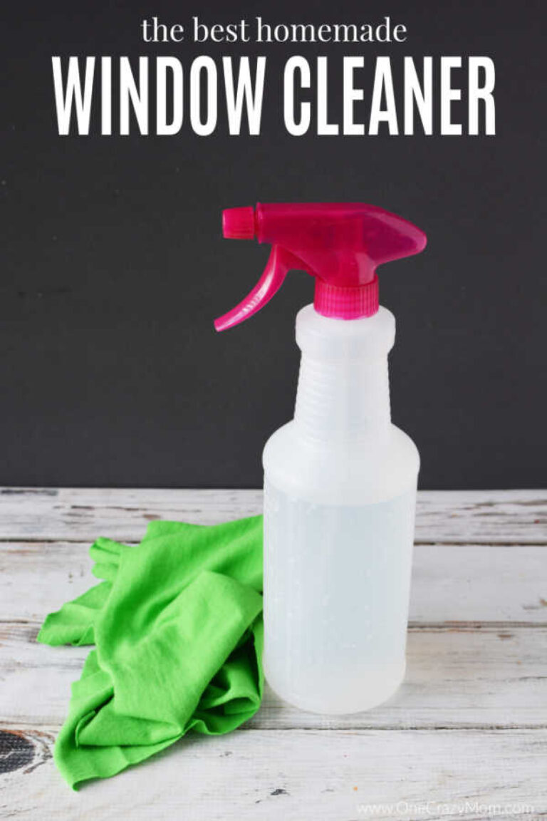 Homemade Window Cleaner - Easy DIY Window Cleaner