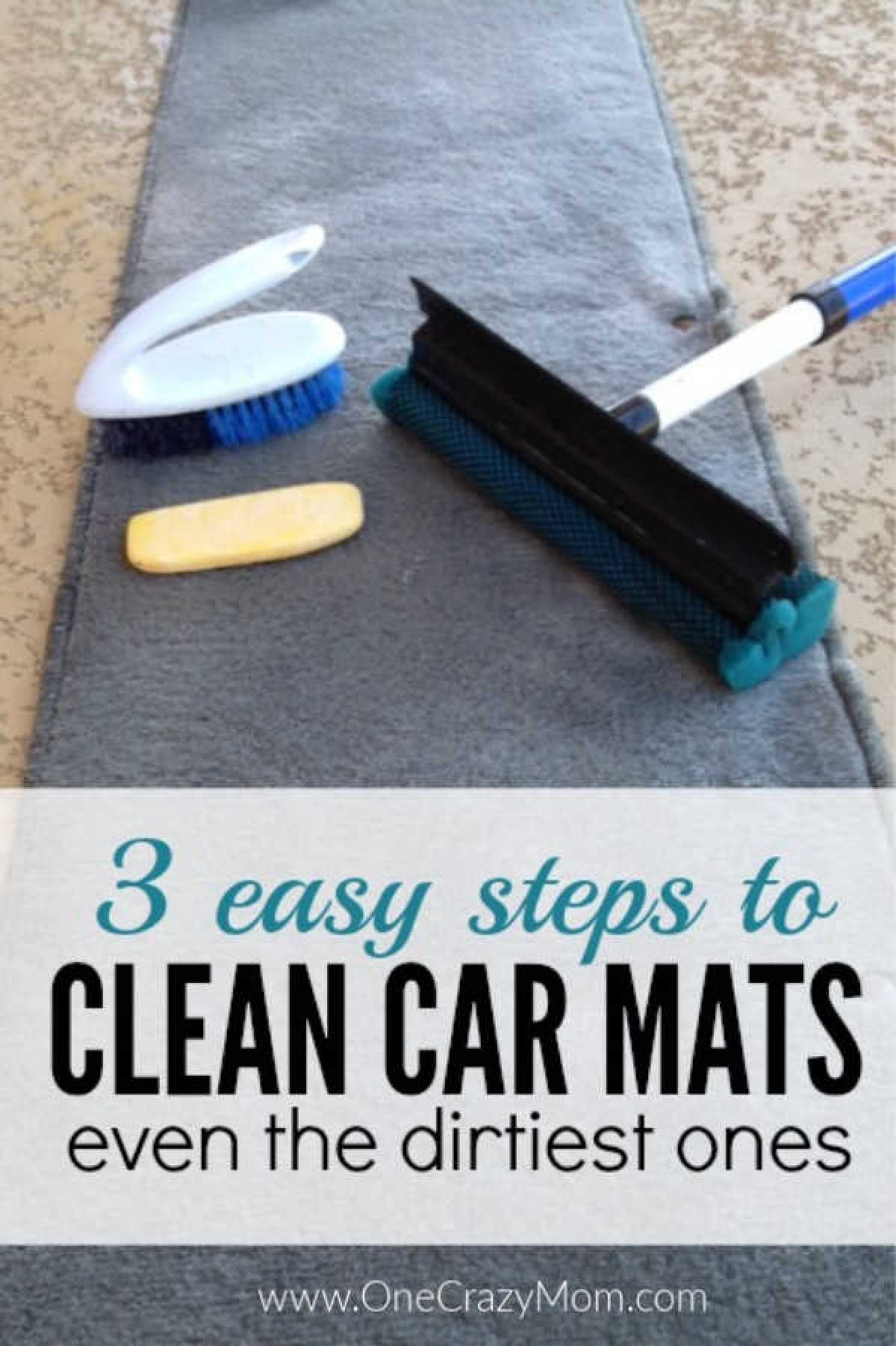 Learn how to clean car mats in 3 easy steps. This tip is very frugal and will have your car looking great. Give it a try! Learn how to clean car mats in 3 easy steps. This tip is very frugal and will have your car looking great. Give it a try!