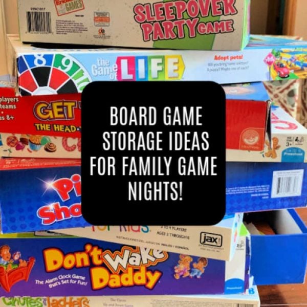 Board Game Storage Ideas Over 10 Great Ideas