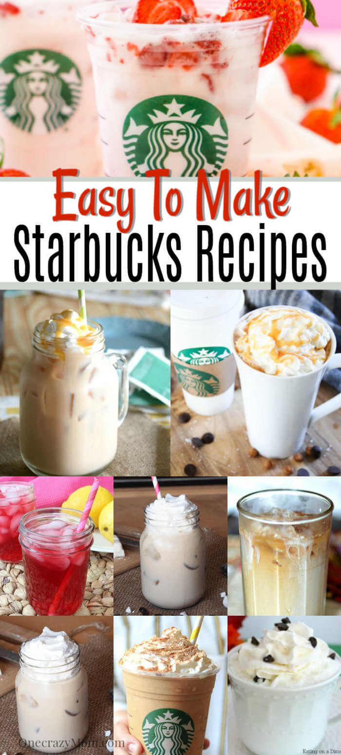 You can enjoy Starbucks recipes at home thanks to these easy copycat Starbucks recipes. Save time and money while still enjoying your favorite beverages. You can enjoy Starbucks recipes at home thanks to these easy copycat Starbucks recipes. Save time and money while still enjoying your favorite beverages.