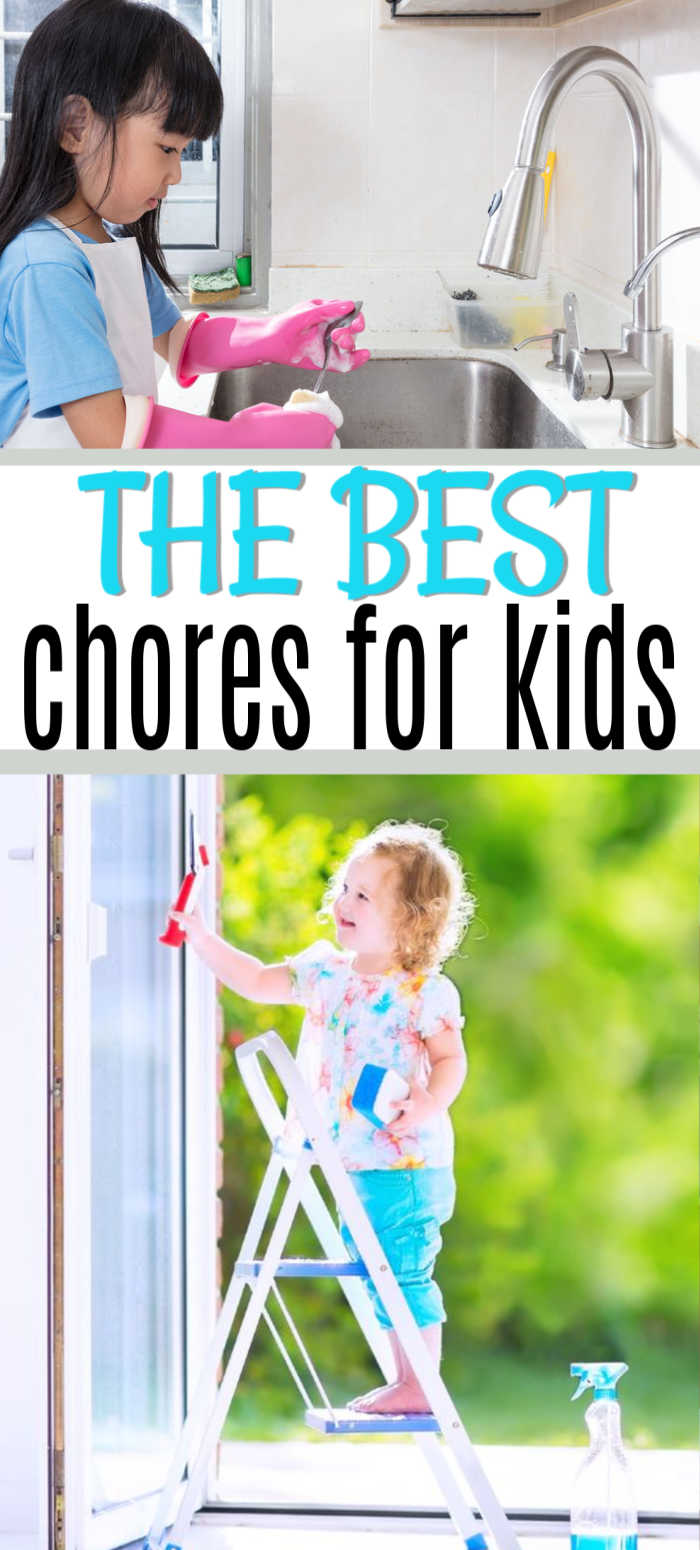 We have 100+ ideas for Age appropriate Chores for kids. Help kids learn task completion, responsibility and more with age appropriate chores for children.