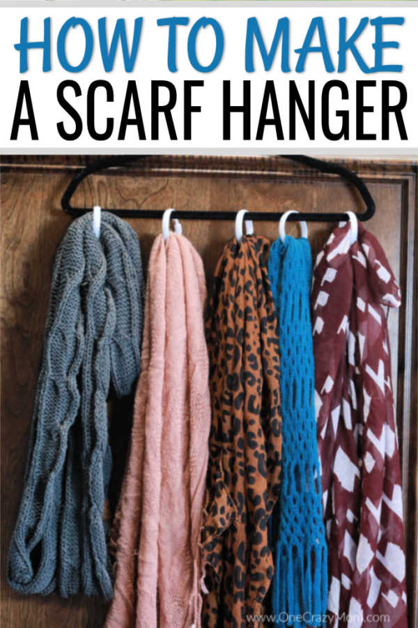Do you have a ton of scarves but no where to put them? We have creative ways to organize scarves that are easy and budget friendly.