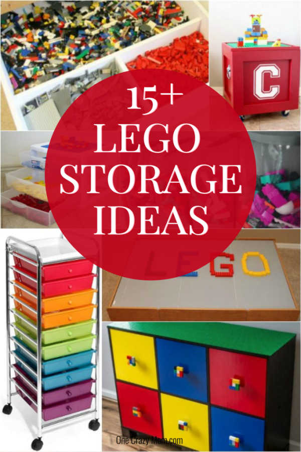 60 Best DIY Lego Storage Ideas - Prudent Penny Pincher