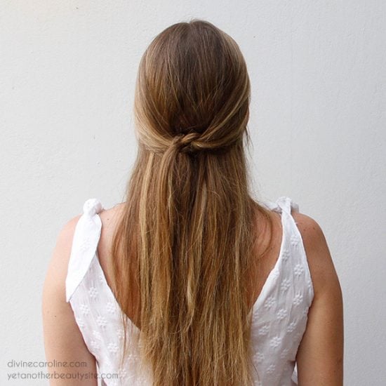 Fishtail Braid Half-Up Hairstyle Tutorial - Luxy® Hair