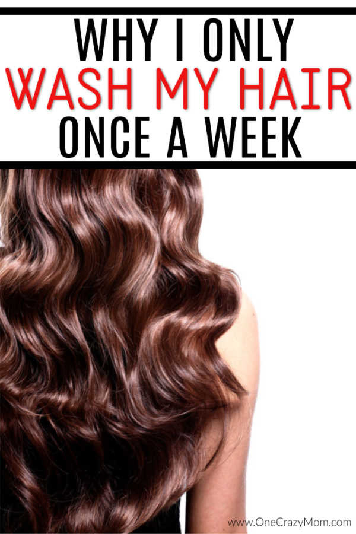 Have you ever wondered how often should you wash your hair? Find out how and why I only wash my hair once a week! Save time and make your hair healthier. Have you ever wondered how often should you wash your hair? Find out how and why I only wash my hair once a week! Save time and make your hair healthier.