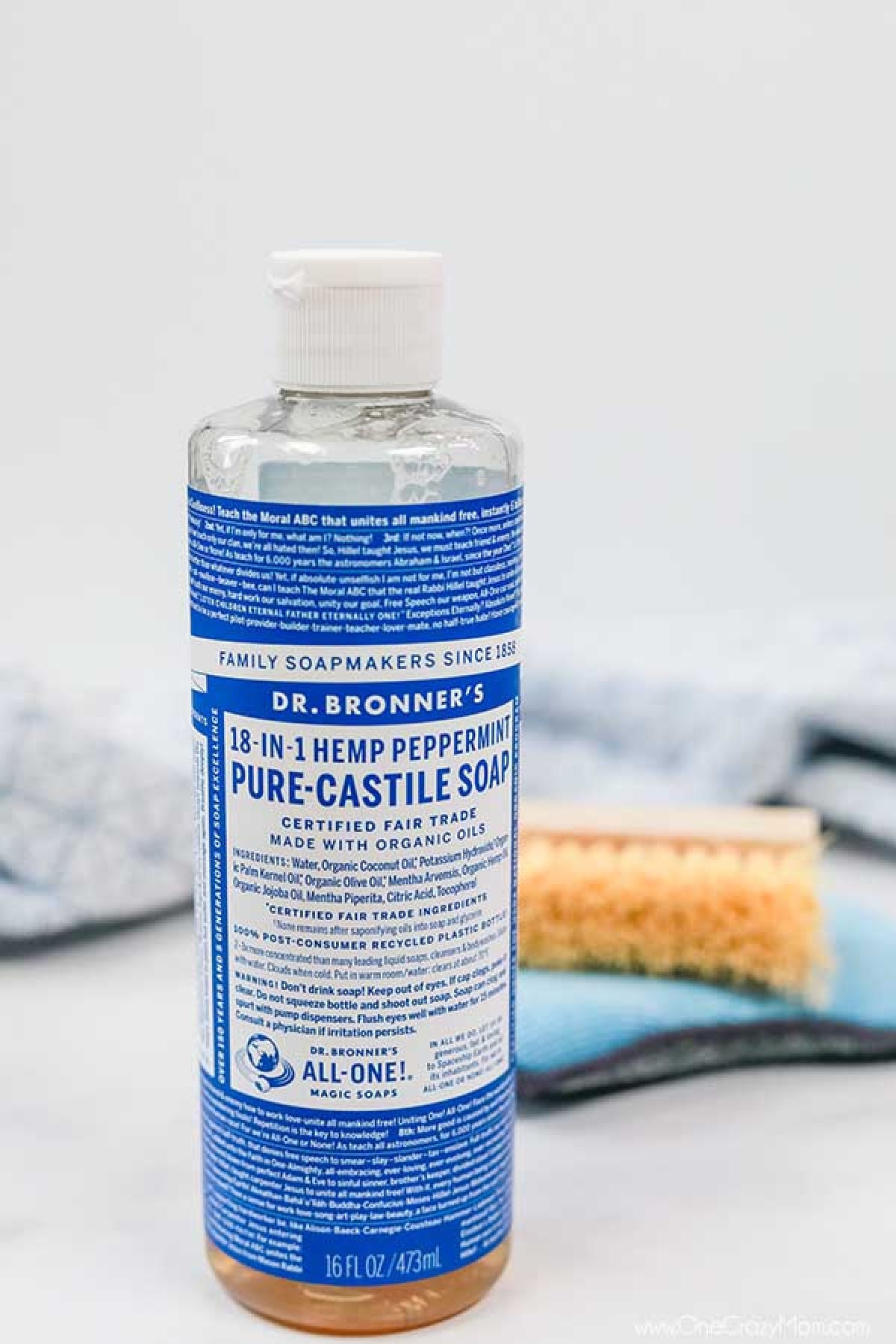 There are tons of Castile Soap Uses that you can use from skin care and body wash to laundry and more. Find 20 all natural dr bronner's castile soap uses.