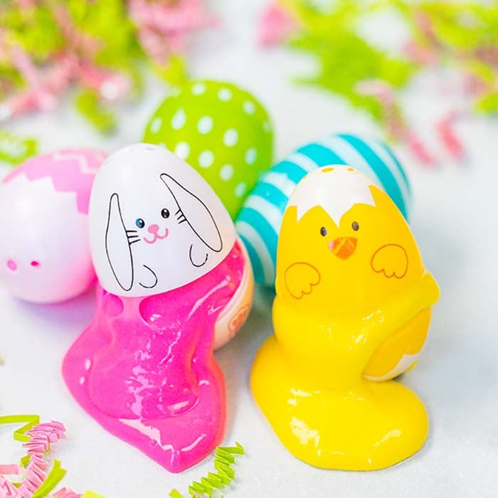 Easter Slime is super easy with only 3 ingredients. The kids will have a blast making Easter egg slime and it looks so cool! Easter Slime is super easy with only 3 ingredients. The kids will have a blast making Easter egg slime and it looks so cool!