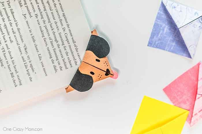 Give this origami bookmark a try for a fun activity for the kiddos. You only need 2 items to make this bookmark making it frugal, easy and fun!