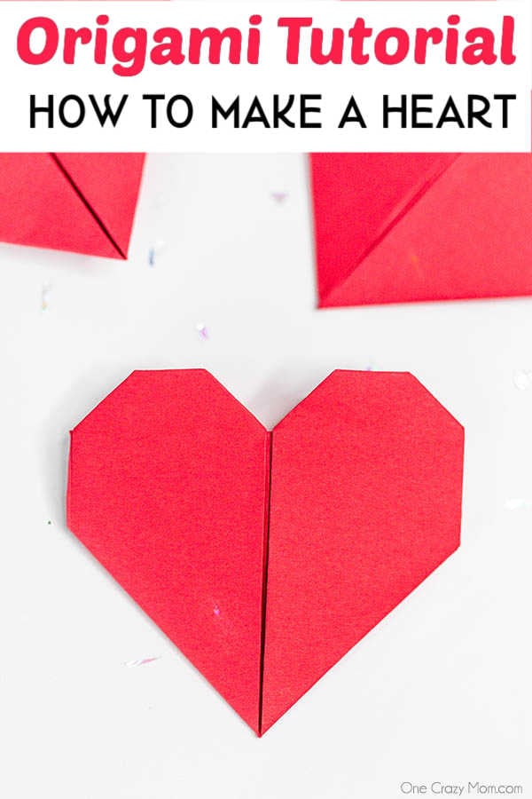 Learn how to make an Origami Heart with these easy step by step instructions. This is such a simple DIY but tons of fun and a great activity for the kids. Learn how to make an Origami Heart with these easy step by step instructions. This is such a simple DIY but tons of fun and a great activity for the kids.