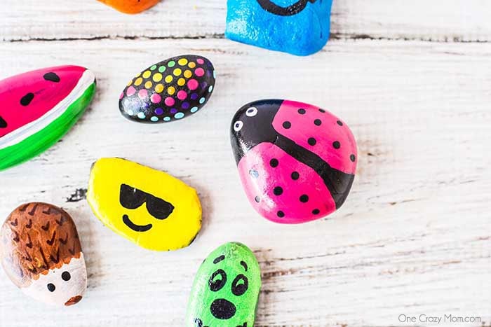 DIY Painted Rocks is a fun activity that can also brighten someone's day. You can paint various designs, sayings and more to encourage and uplift others.
