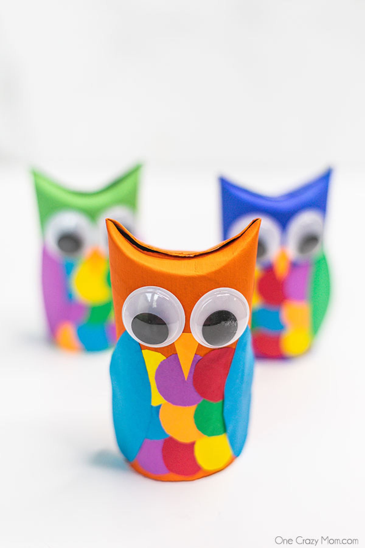 This adorable Owl toilet paper roll craft is so frugal to make and tons of fun. Save empty toilet paper rolls and transform them into this cute little owl.