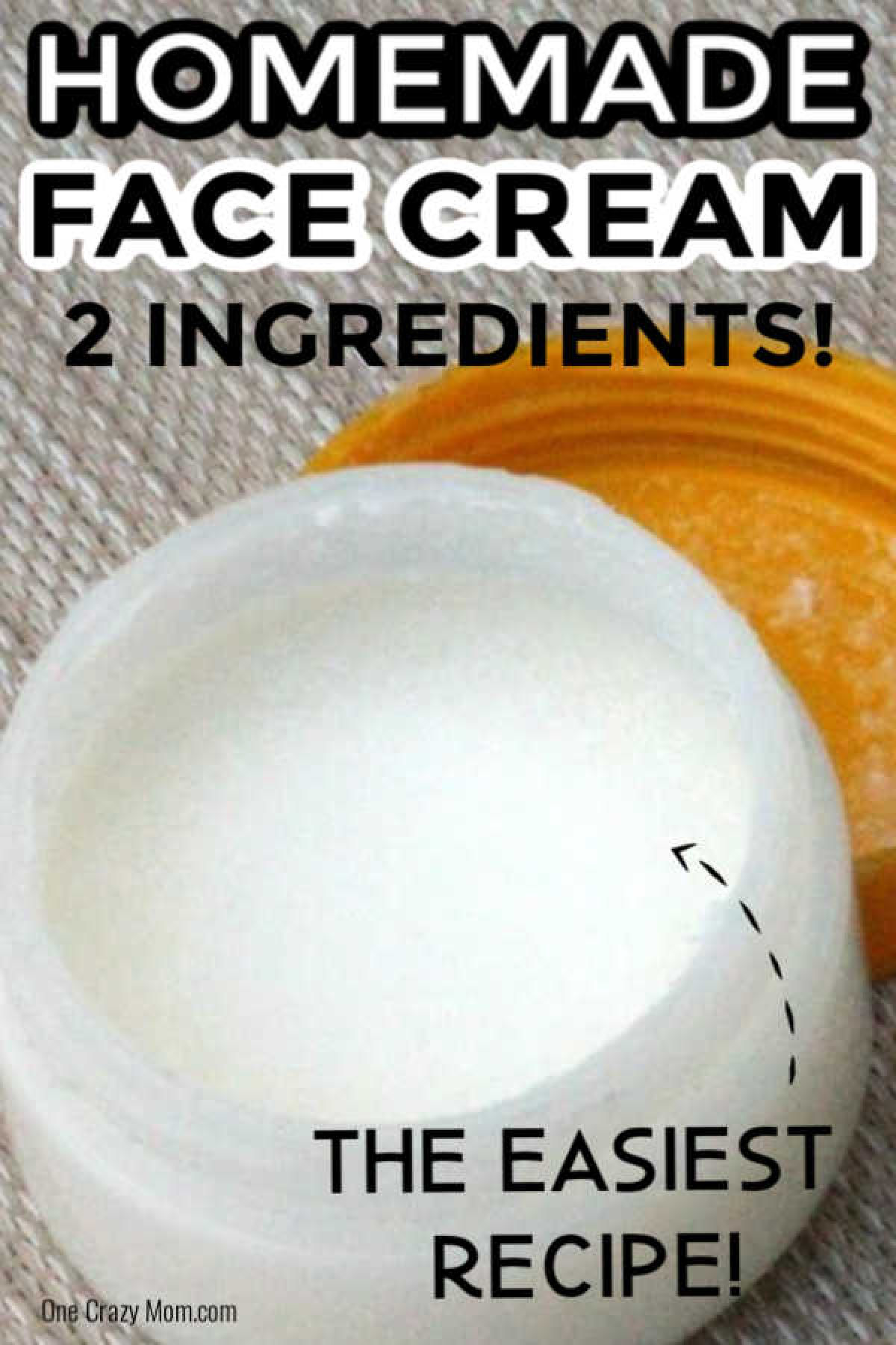 DIY Face Moisturizer - best homemade face moisturizer