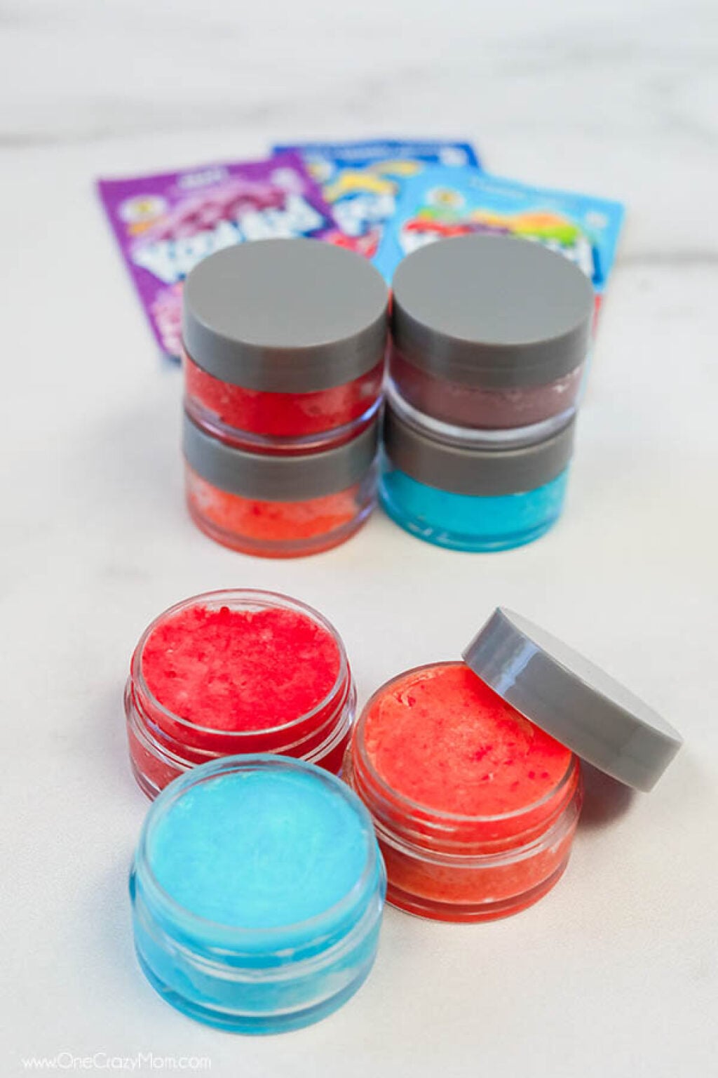 DIY Koolaid Lip Gloss - learn how to make lip gloss