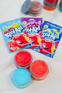 DIY Koolaid Lip Gloss - learn how to make lip gloss