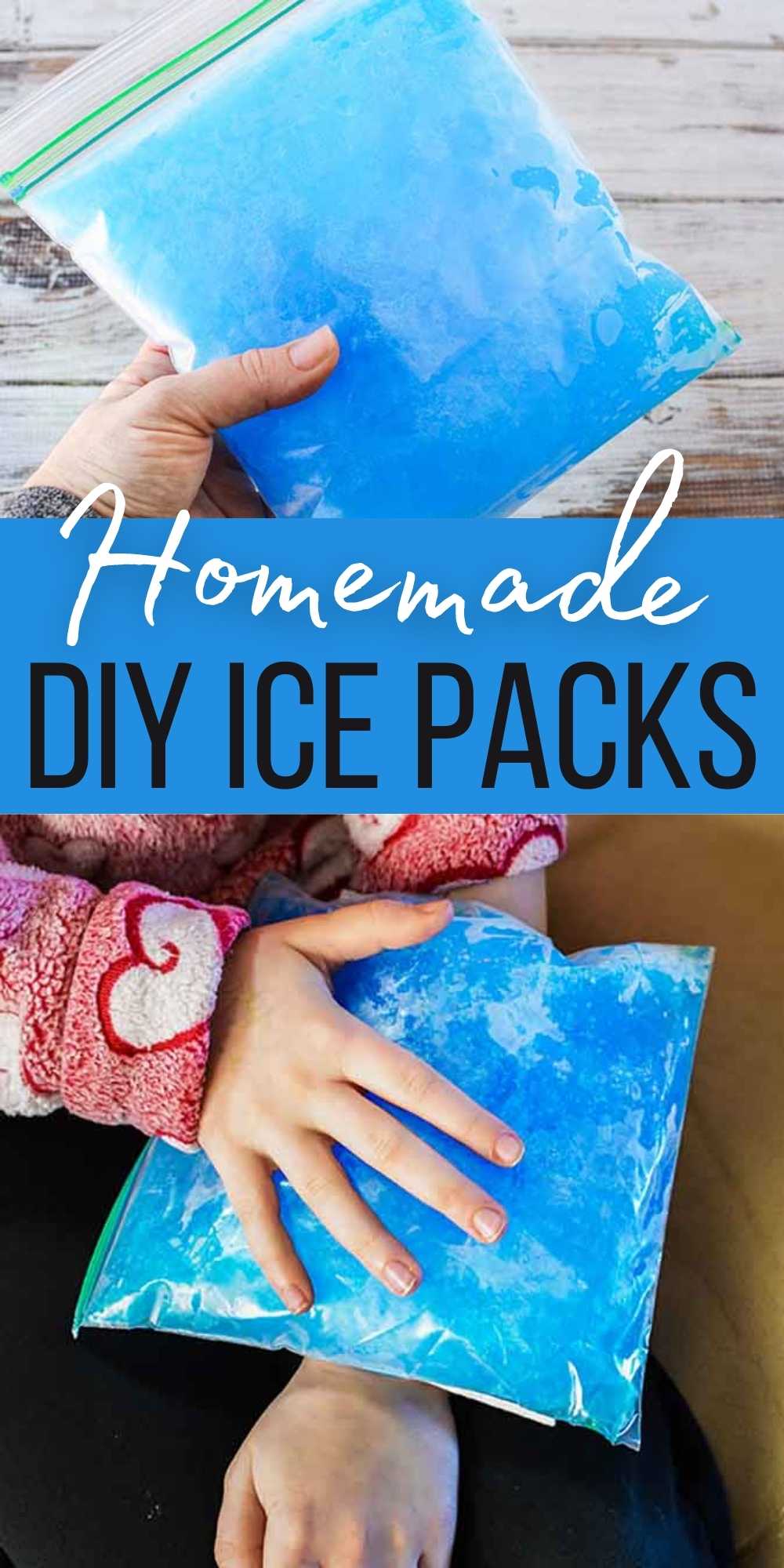 Homemade Ice Pack how to make an ice pack for less