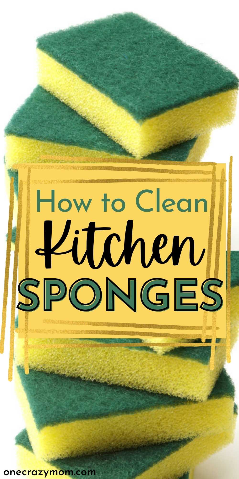 How to clean a sponge How to clean a sponge easily in one step
