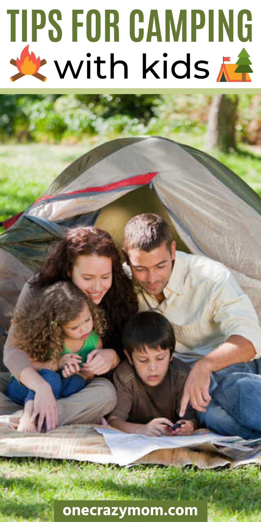 Tips for camping with kids - 5 tips and tricks