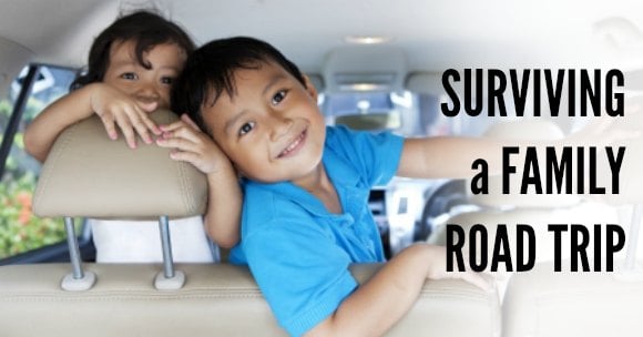 Kids in car. 