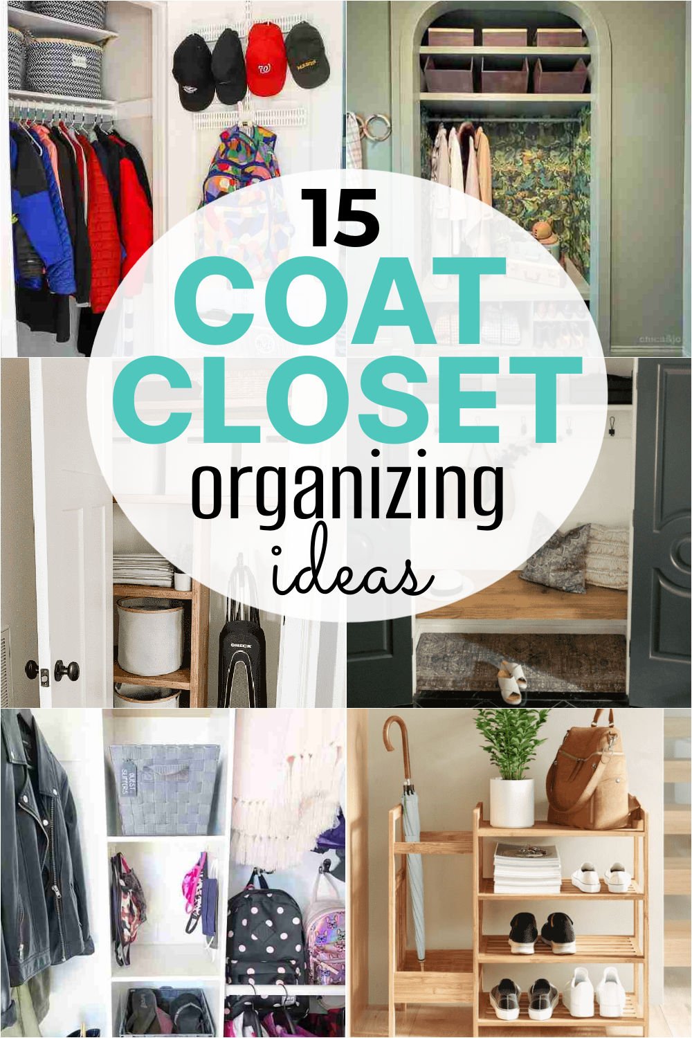 Coat Closet Organization 15 of the Best Organization Ideas