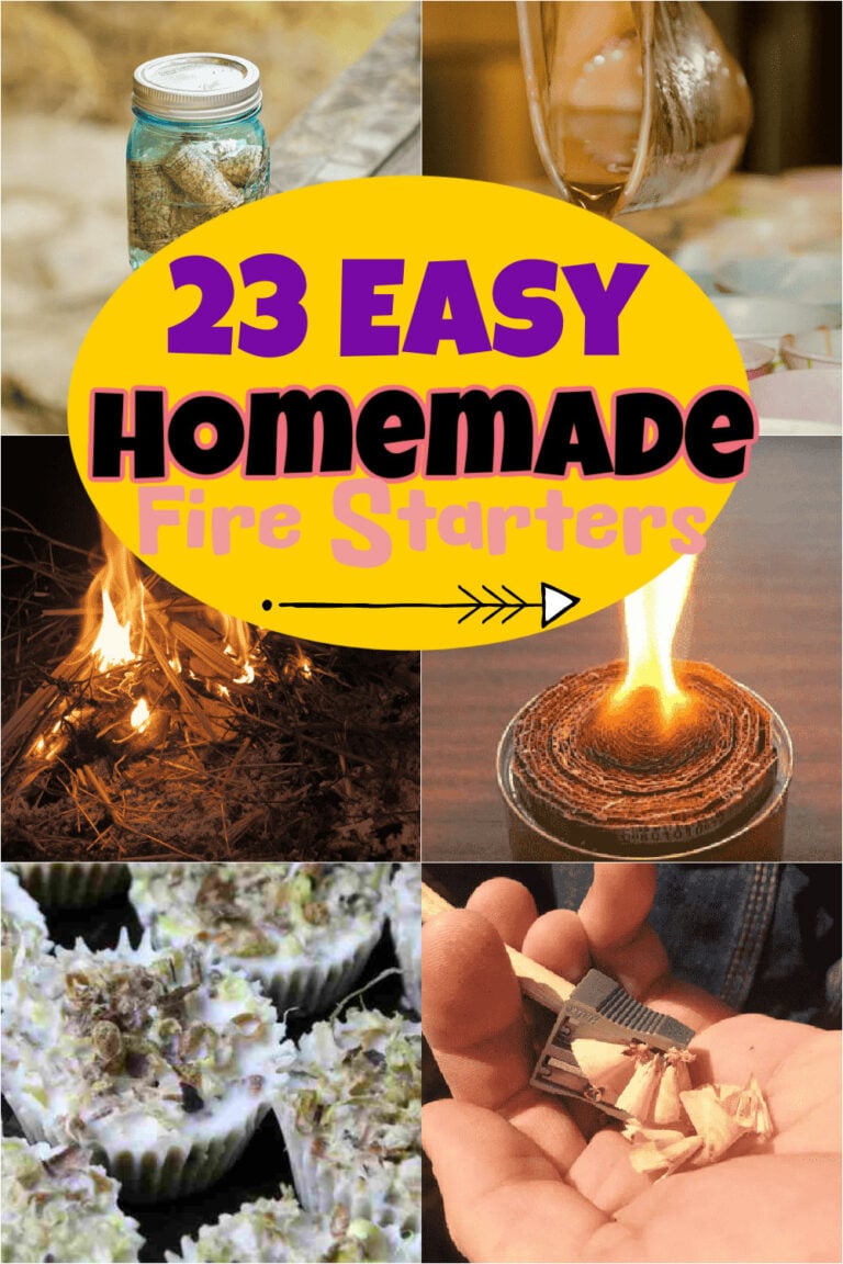 Homemade Fire Starters 23 Campfire Starters