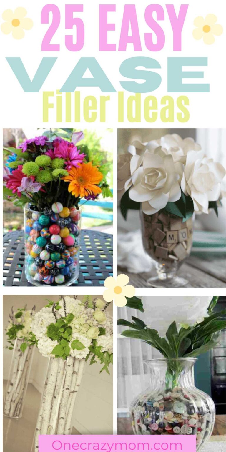 Vase Filler Ideas 25 Easy Ideas for Glass Vase Fillers