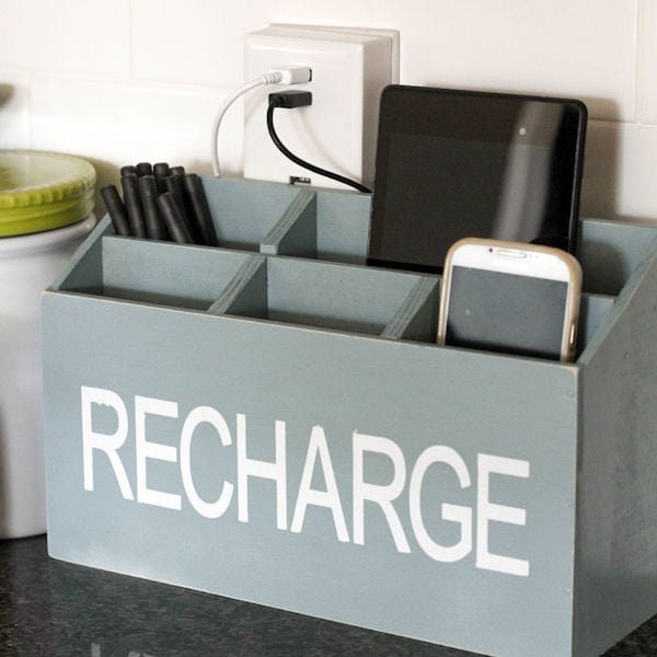 Charging Station Ideas 43 DIY Charging Station Ideas